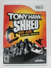 TONY HAWK SHRED - WII - NO SKATE