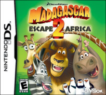 MADAGASCAR ESCAPE 2 AFRICA DS