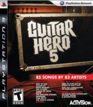 GUIAR HERO 5 ONLY PS3