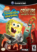 SPONGEBOB SQUARE PANTS CREATURE FROM THE KRUSTY KRAB CUBE