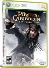 PIRATES OF THE CARRIBEAN AT WORLDS END XBOX360