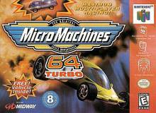 MICRO MACHINES 64 TURBO