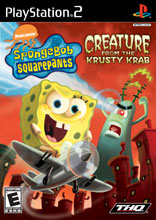 SPONGEBOB SQUAREPANTS CREATURE FROM THE KRUSTY KRAB PS2