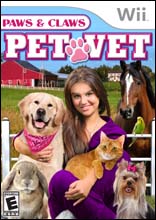 PAWS AND CLAWS: PET VET WII