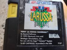 TONY LA RUSSA BASEBALL - SEGA GENESIS - LOOSE