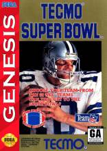 TECMO SUPER BOWL - SEGA GENESIS - CIB