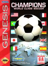 CHAMPIONS WORLD CLASS SOCCER - SEGA GENESIS - CIB