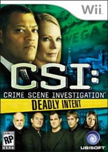 CSI: CRIME SCENE INVESTIGATION DEADLY INTENT WII