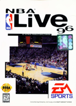 NBA LIVE 96 - SEGA GENESIS - CIB