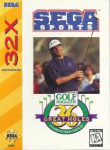 36 GREAT HOLES STARRING FRED COUPLES - SEGA 32X - CIB