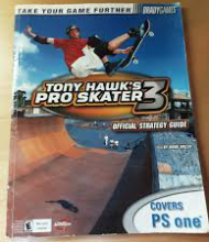 TONY HAWK'S PRO SKATER 3 - BRADYGAMES GUIDE FOR PSONE