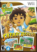 GO DIEGO GO! SAFARI RESCUE WII