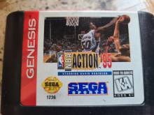 NBA ACTION '95 - SEGA GENESIS - LOOSE