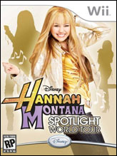 HANNAH MONTANA SPOT LIGHT WORLD TOUR WII