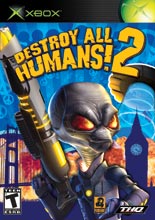 DESTROY ALL HUMANS 2 XBOX