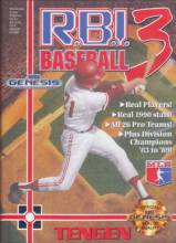 R.B.I. BASEBALL 3 - SEGA GENESIS - CIB