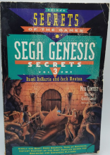 SEGA GENESIS SECRETS VOL. 3 - PRIMA'S STRATEGY GUIDE