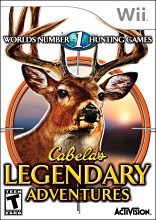 CABELA'S LEGENDARY ADVENTURES WII