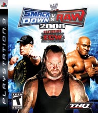 WWE SMACKDOWN VS RAW 2008 PS3