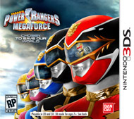 POWER RANGERS MEGAFORCE 3DS