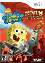 SPONGEBOB SQUAREPANTS CREATURE FROM THE KRUSTY KRAB WII