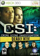 CSI: CRIME SCENE INVESTIGATION DEADLY INTENT XBOX360