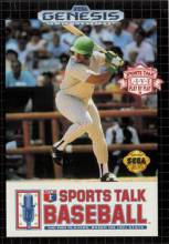 SPORTS TALK BASEBALL - SEGA GENESIS - CIB