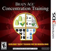 BRAIN AGE CONCENTRATION TRAINING 3DS