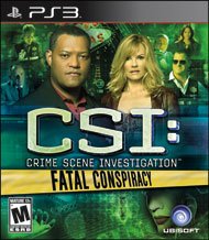 CSI: FATAL CONSPIRACY PS3