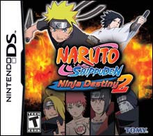 NINJA SHIPPUDEN NINJA DESTINY 2 DS