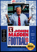 JOHN MADDEN FOOTBALL 93 - SEGA GENESIS - IN BOX