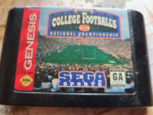 COLLEGE FOOTBALL'S NATIONAL CHAMPIONSHIP - SEGA GENESIS - LOOSE