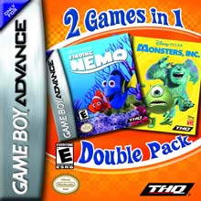 DoublePack FindingNemo/ Monsters, inc