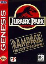 JURASSIC PARK RAMPAGE EDITION - SEGA GENESIS - IN BOX