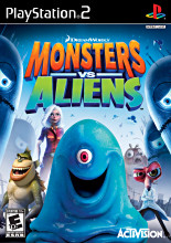 MONSTERS VS ALIENS PS2