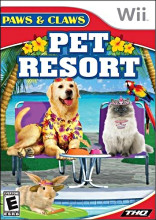 PAWS AND CLAWS: PET RESORT WII