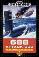 688 ATTACK SUB - SEGA GENESIS - CIB