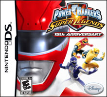 POWER RANGERS SUPER LEGENDS 15 TH ANNIVERSARY DS