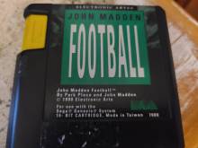 JOHN MADDEN FOOTBALL - SEGA GENESIS - LOOSE