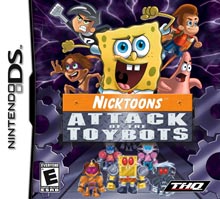 NICKTOONS ATTACK OF THE TOYBOTS DS