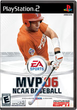 MVP 06 NCAA BASEBALL PS2