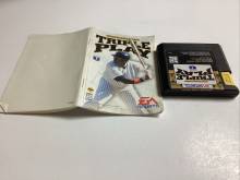 TRIPLE PLAY GOLD EDITION - SEGA GENESIS - JEU + MANUEL