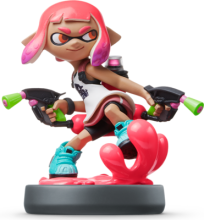 AMIIBO INKLING GIRL (NEON PINK)