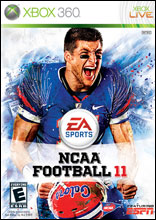 NCAA FOOTBALL 2011 X360