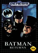 BATMAN RETURNS - SEGA GENESIS - GAME + MANUAL