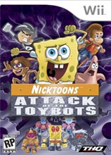 NICKTOONS ATTACK OF THE TOYBOTS WII