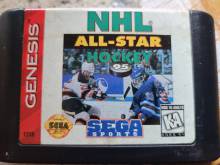 NHL  ALL-STAR HOCKEY '95 - SEGA GENESIS - LOOSE