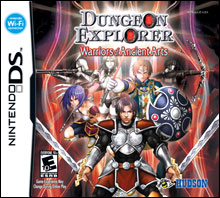 DUNGEONS EXPLORER WARRIORS OF ANCIENT ARTS DS