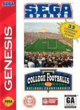 COLLEGE FOOTBALLS NATIONAL CHAMPIONSHIP - SEGA GENESIS - CIB