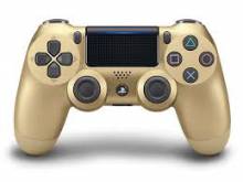 MANETTE DE PS4 SANS FIL GOLD